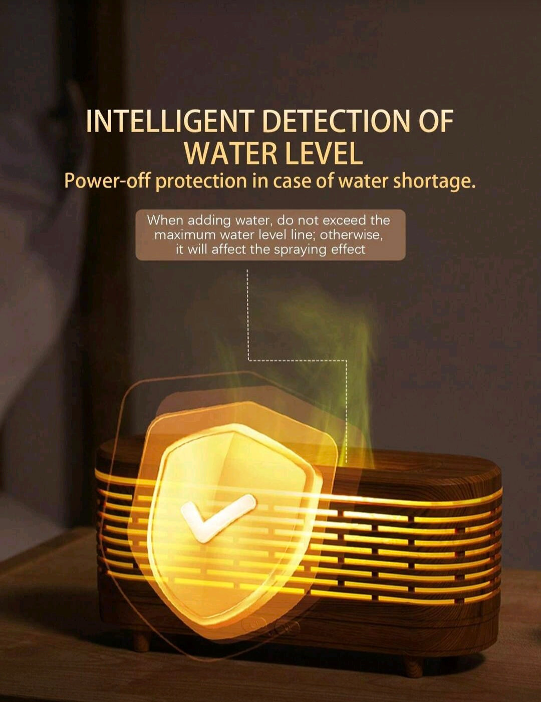 Flame Aroma Diffuser Lamp
