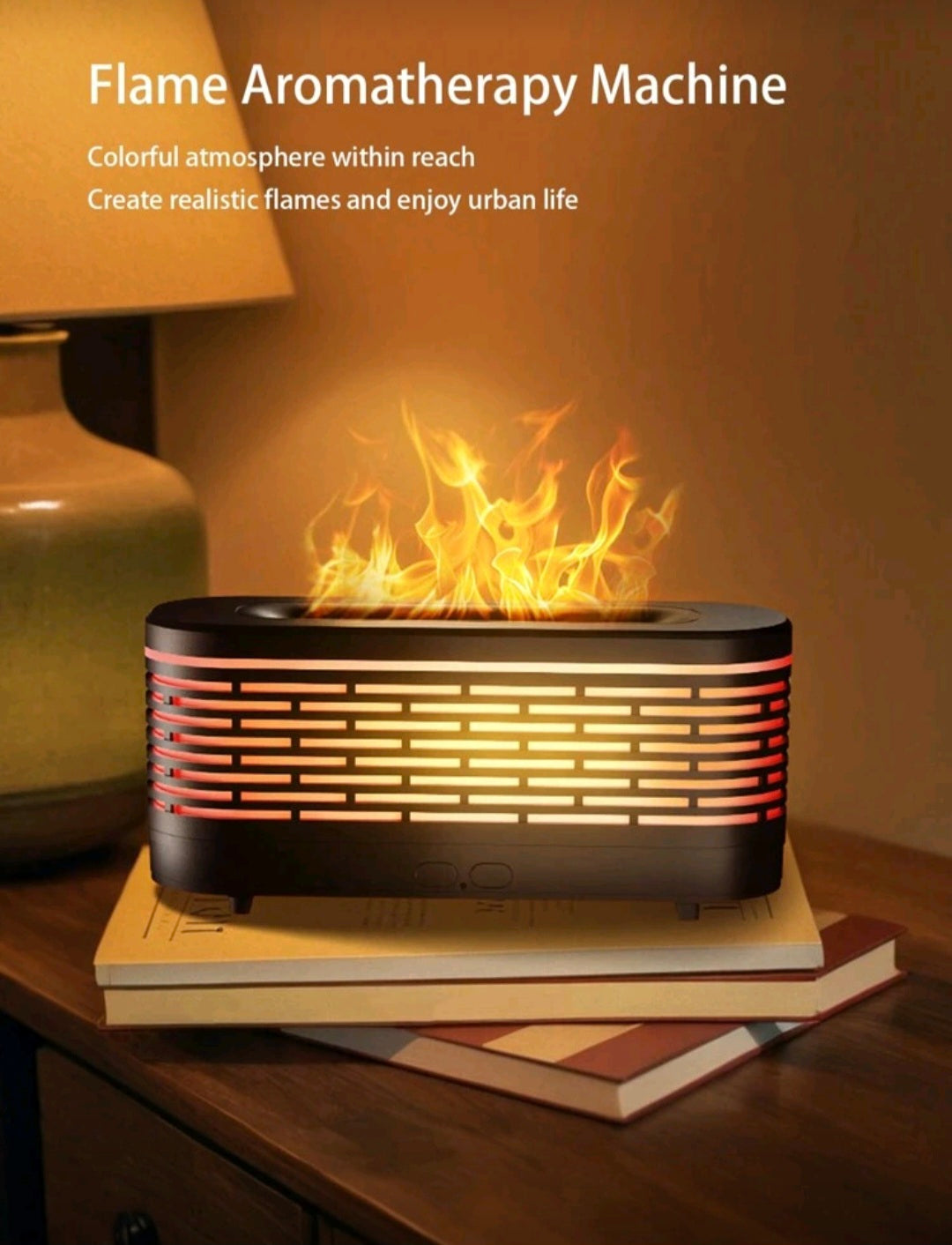 Flame Aroma Diffuser Lamp