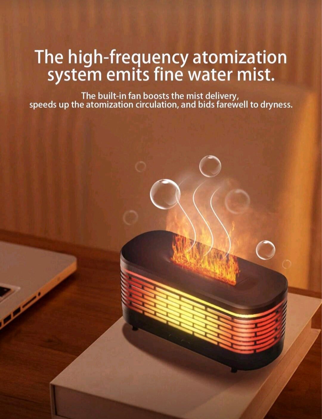 Flame Aroma Diffuser Lamp