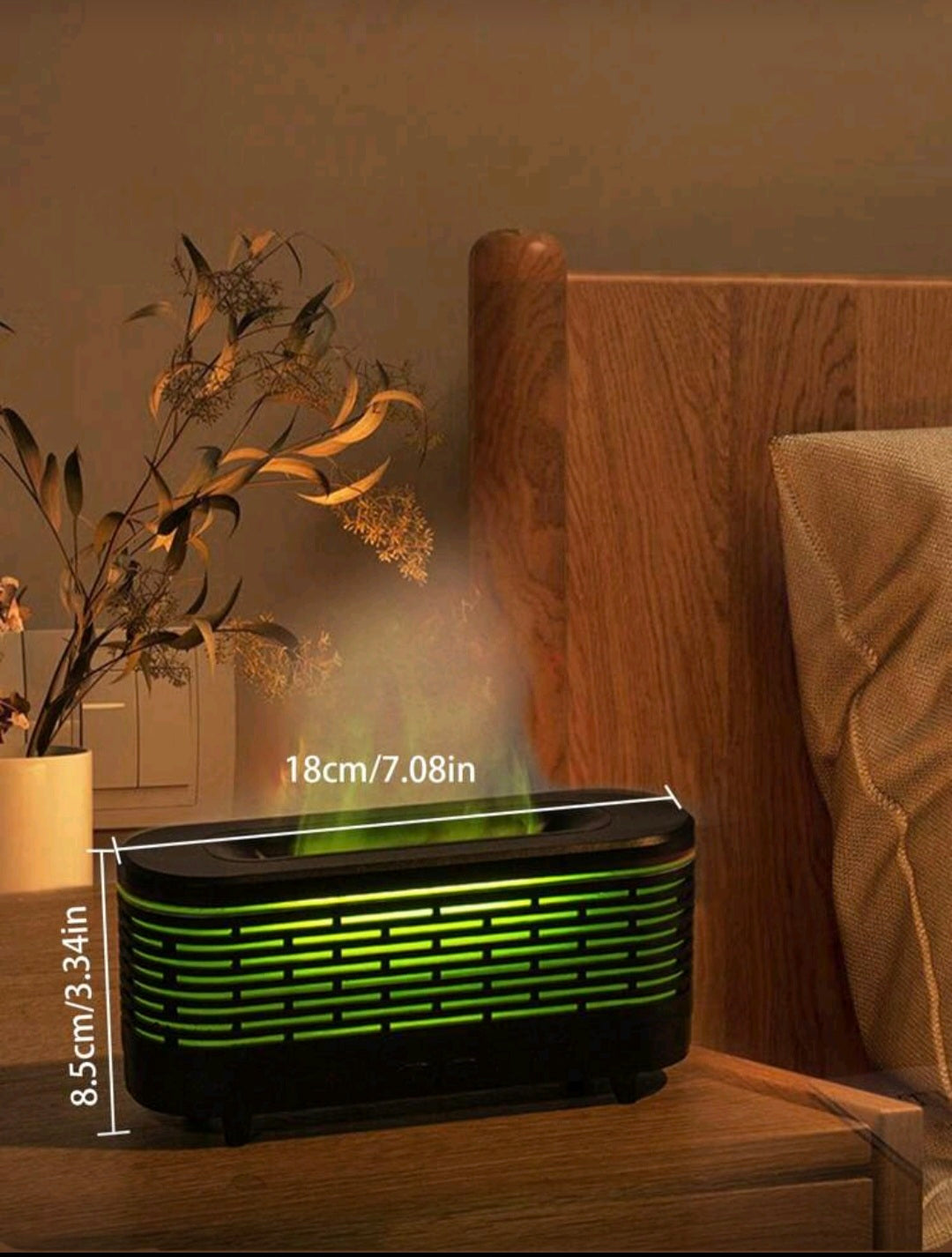 Flame Aroma Diffuser Lamp