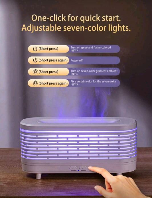Flame Aroma Diffuser Lamp